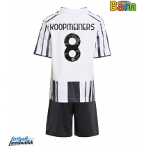 Juventus Teun Koopmeiners #8 Hjemmedraktsett Barn 2025-26 Kortermet (+ Korte bukser)